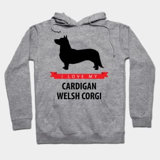 I Love My Cardigan Welsh Corgi Hoodie